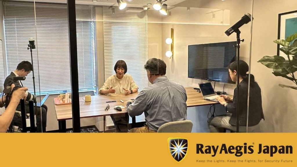 インタビュー風景